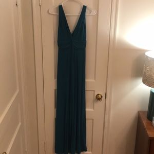 Blue maxi dress